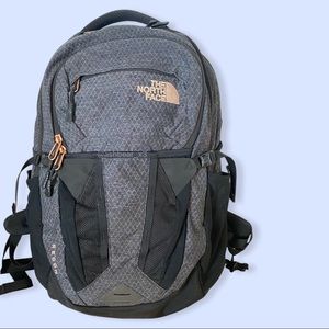 North Face Recon Rose Gold Backpack